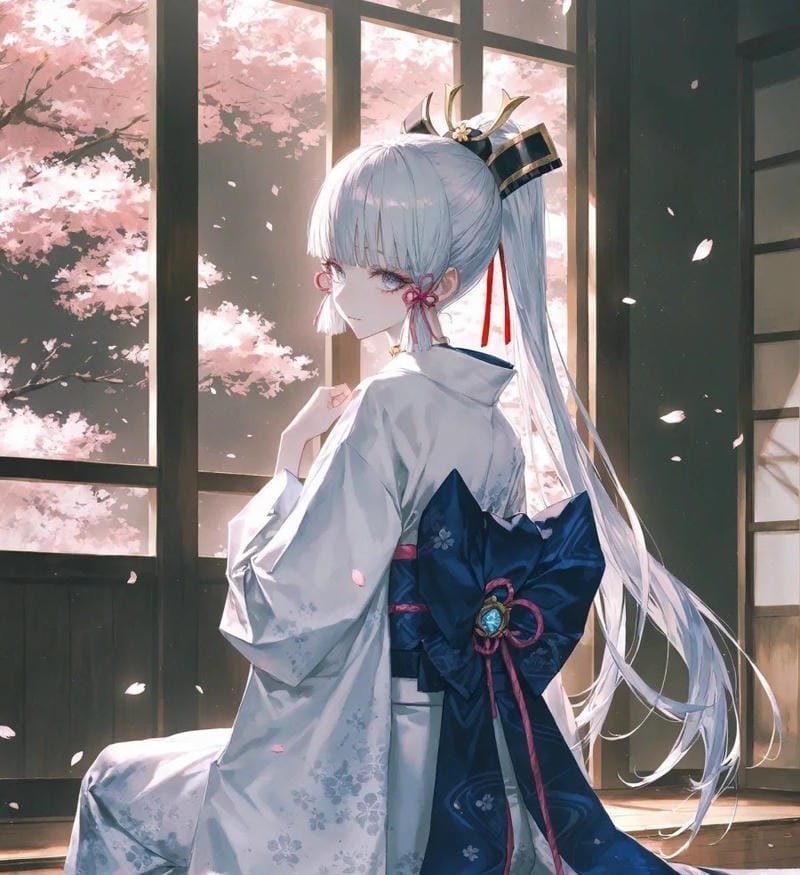 hình ảnh avatar kamisato ayaka 2