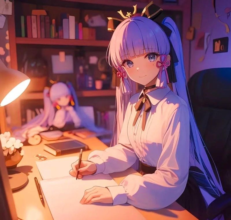 hình ảnh avatar kamisato ayaka 26