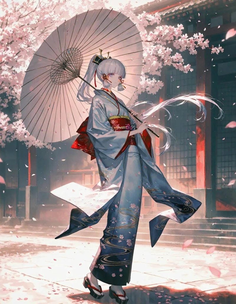 hình ảnh avatar kamisato ayaka 3