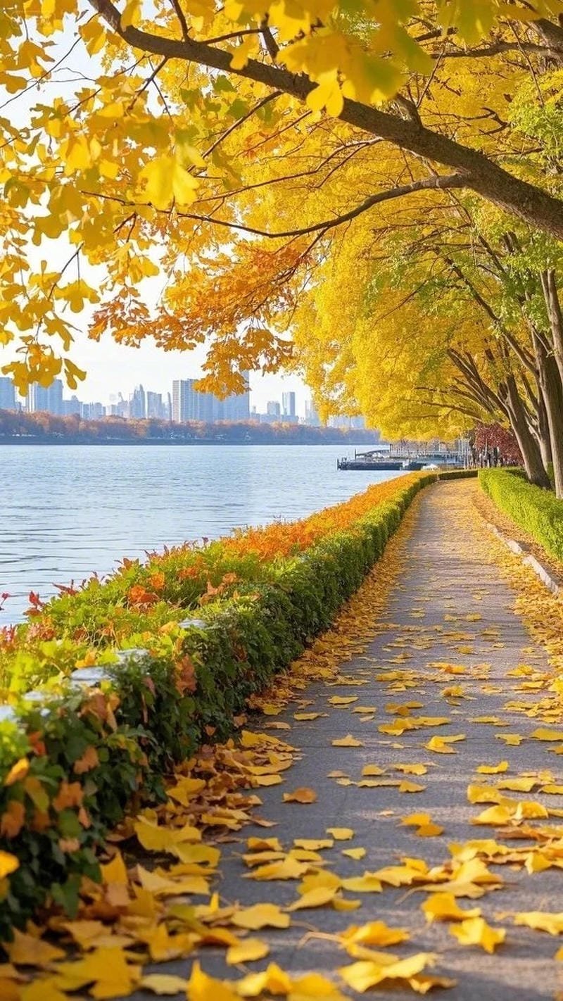 hình ảnh con đường mùa thu 29