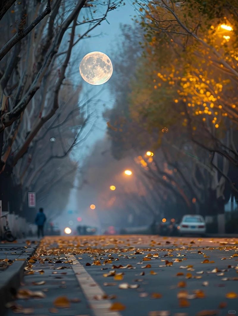 hình ảnh con đường mùa thu 4