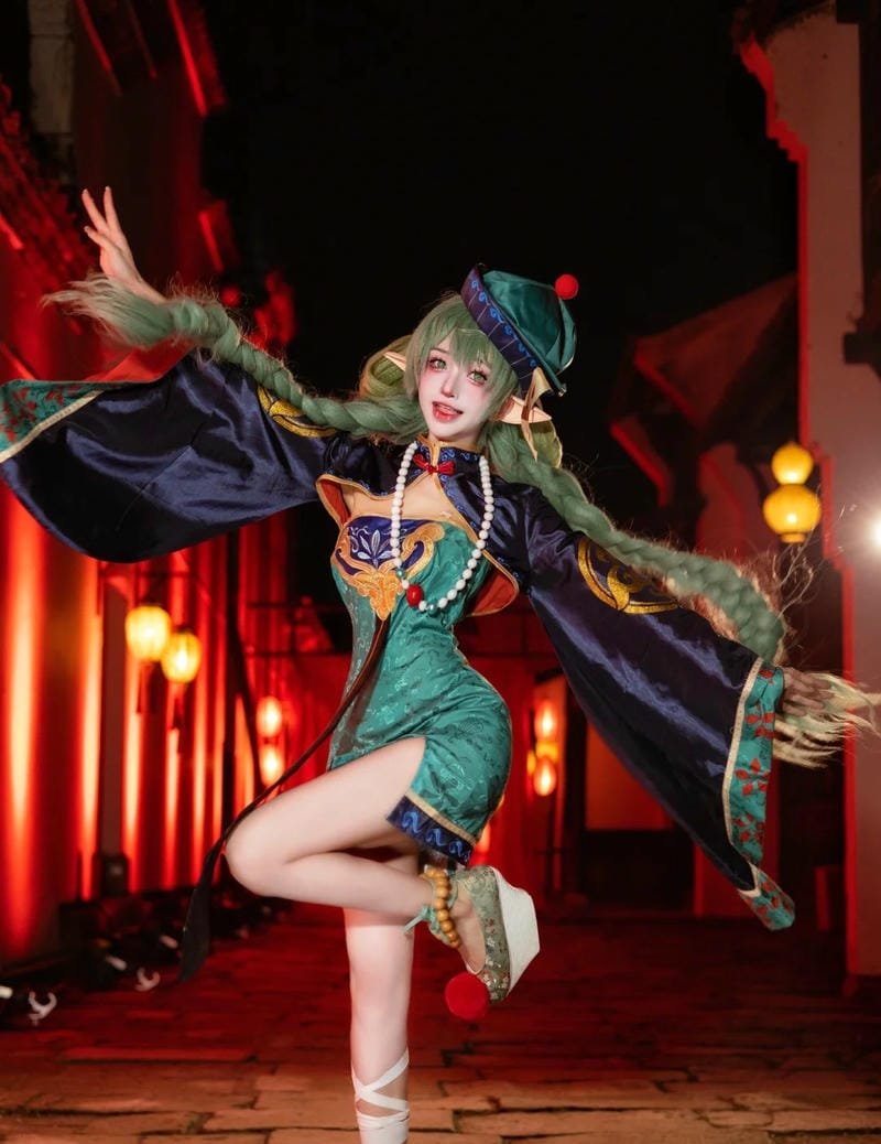 hình ảnh cosplay cương thi 8