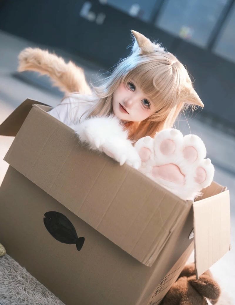 hình ảnh cosplay đuôi mèo 1