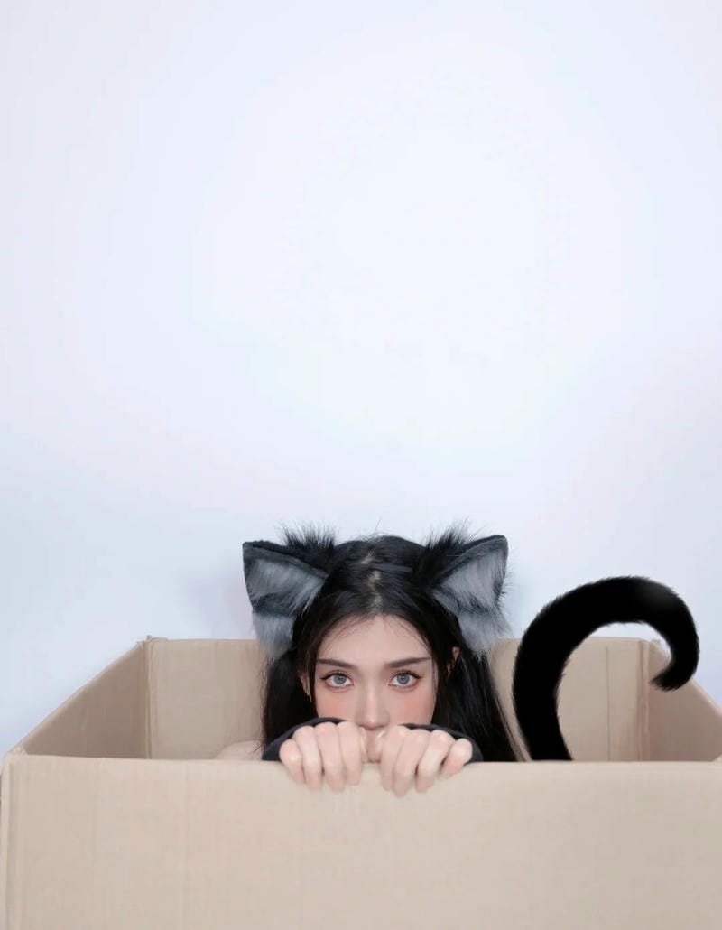 hình ảnh cosplay đuôi mèo 15