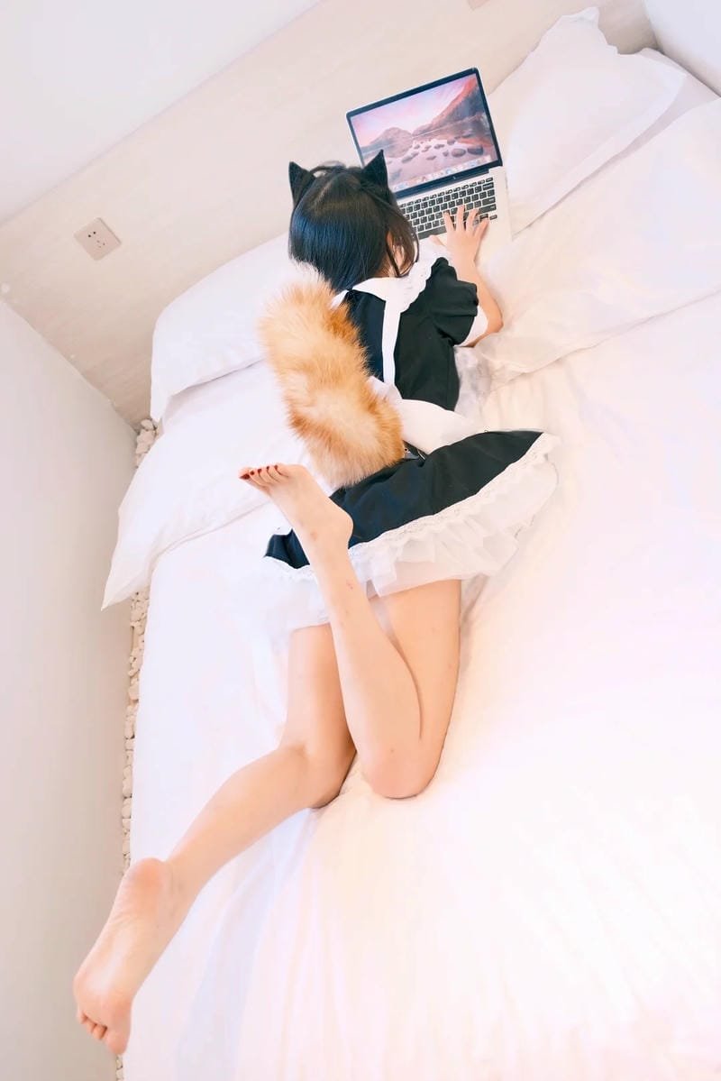 hình ảnh cosplay đuôi mèo 19