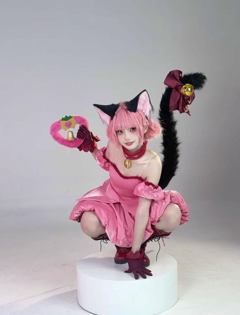 hình ảnh cosplay đuôi mèo 4