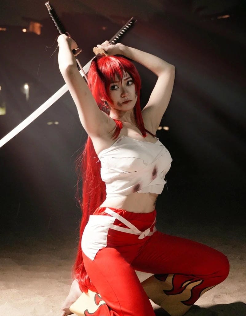 hình ảnh cosplay erza 11