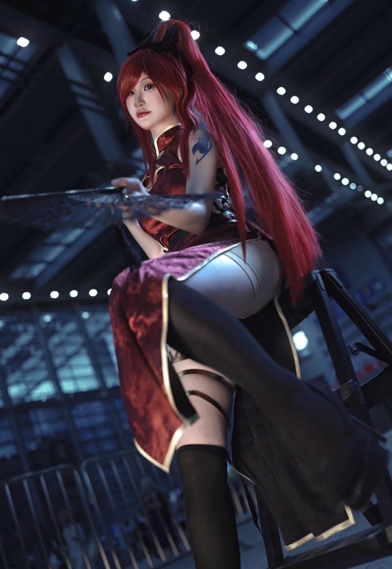 hình ảnh cosplay erza 15