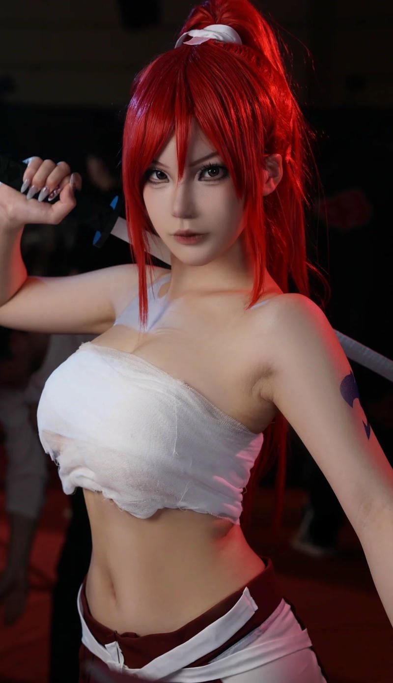 hình ảnh cosplay erza 5