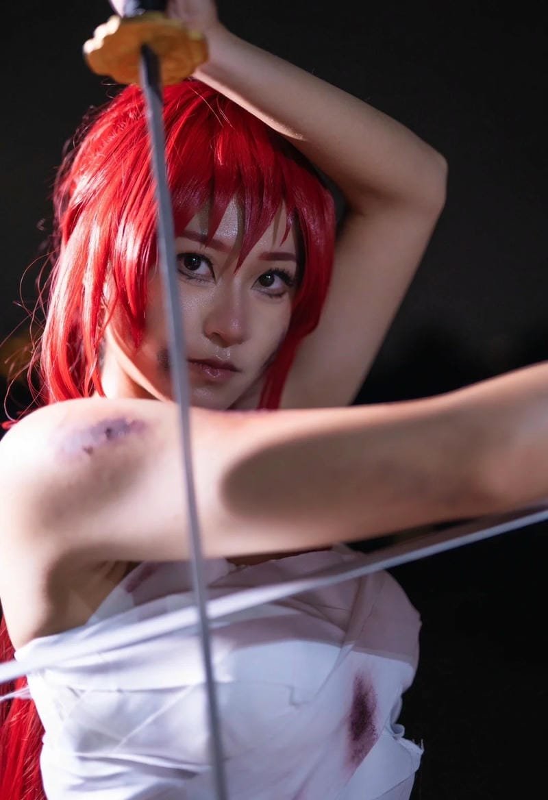 hình ảnh cosplay erza 6