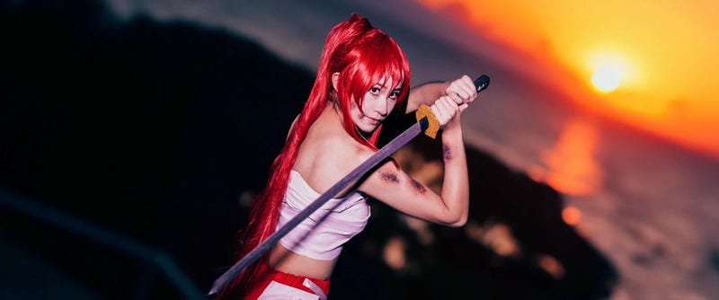 hình ảnh cosplay erza 7