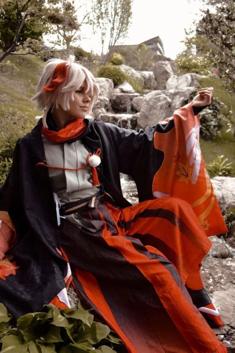 hình ảnh cosplay kazuha 1