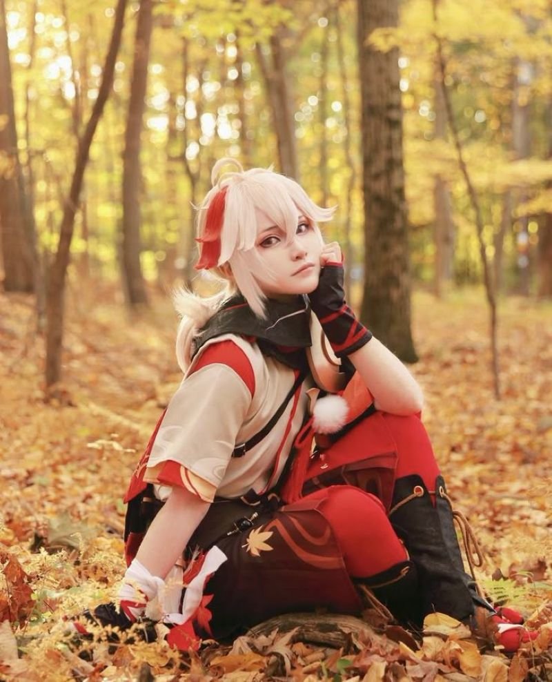 hình ảnh cosplay kazuha 15