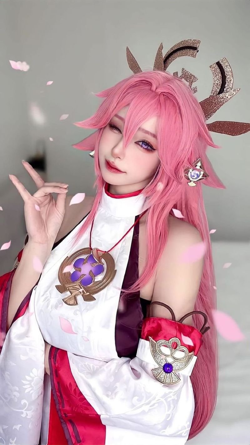 hình ảnh cosplay luyến trụ sexy 22