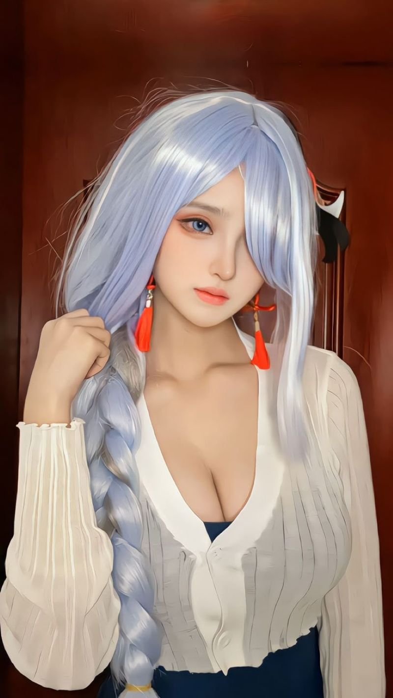 hình ảnh cosplay luyến trụ sexy 6