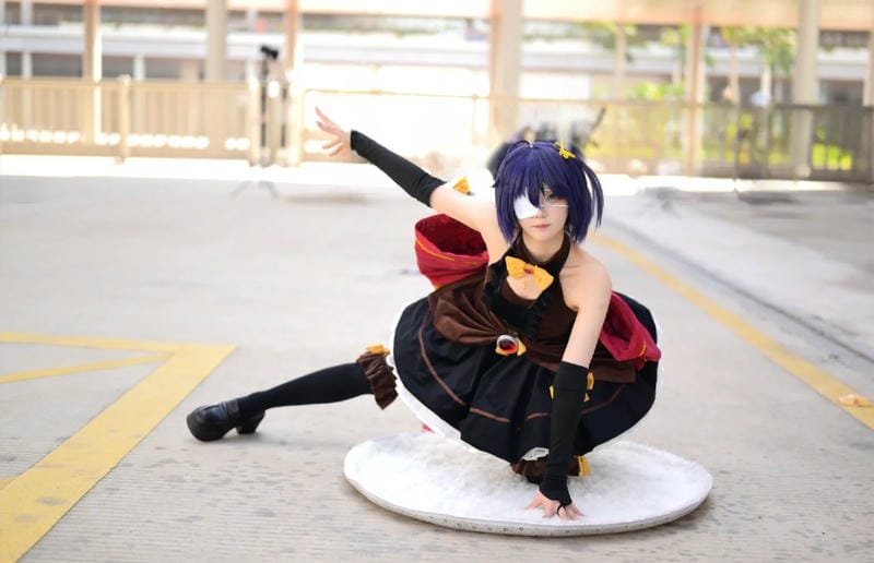 hình ảnh cosplay rikka takanashi 1