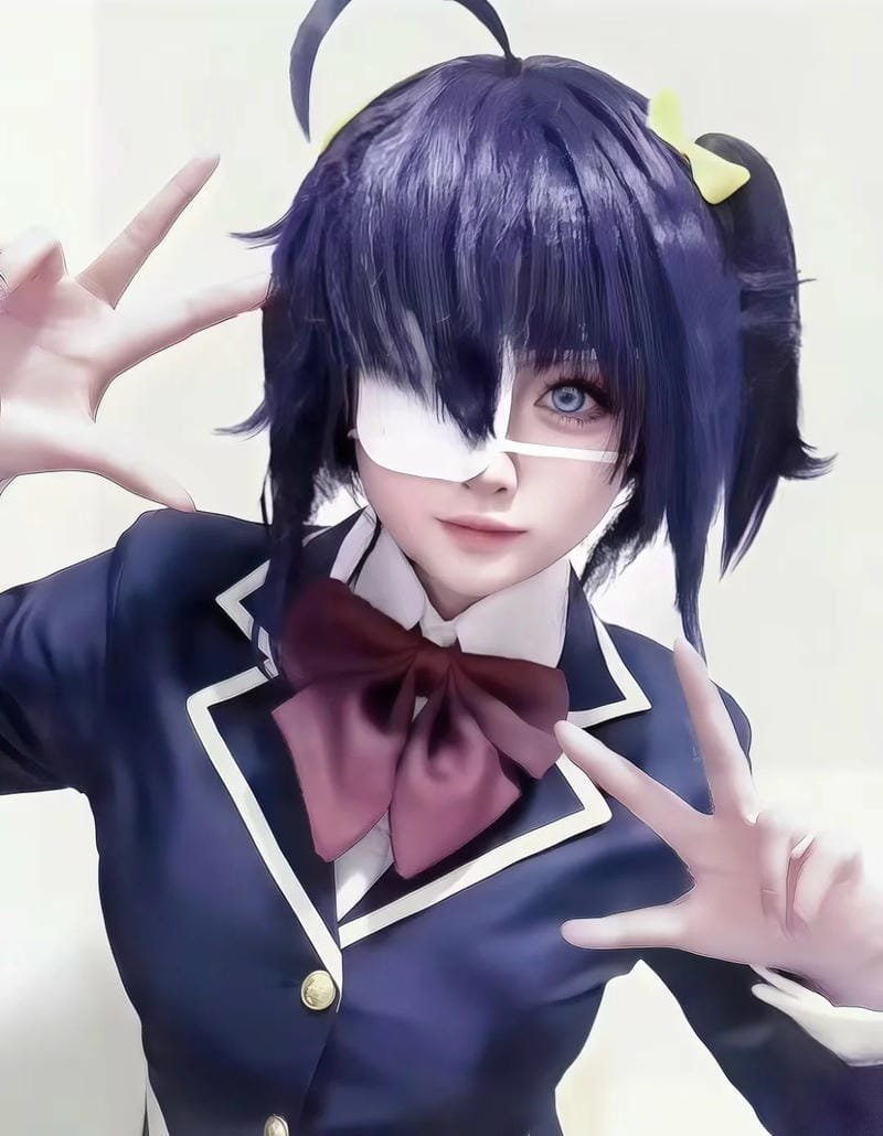 hình ảnh cosplay rikka takanashi 14