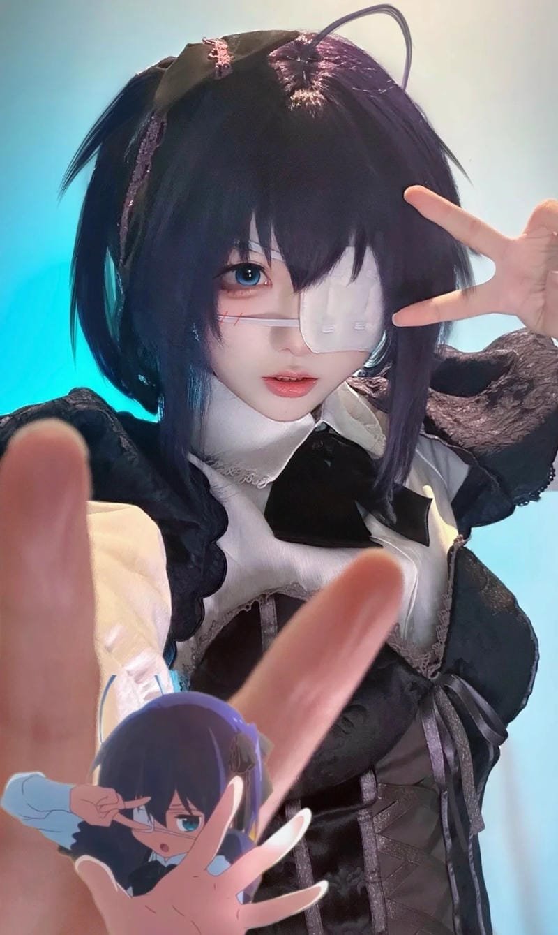 hình ảnh cosplay rikka takanashi 21