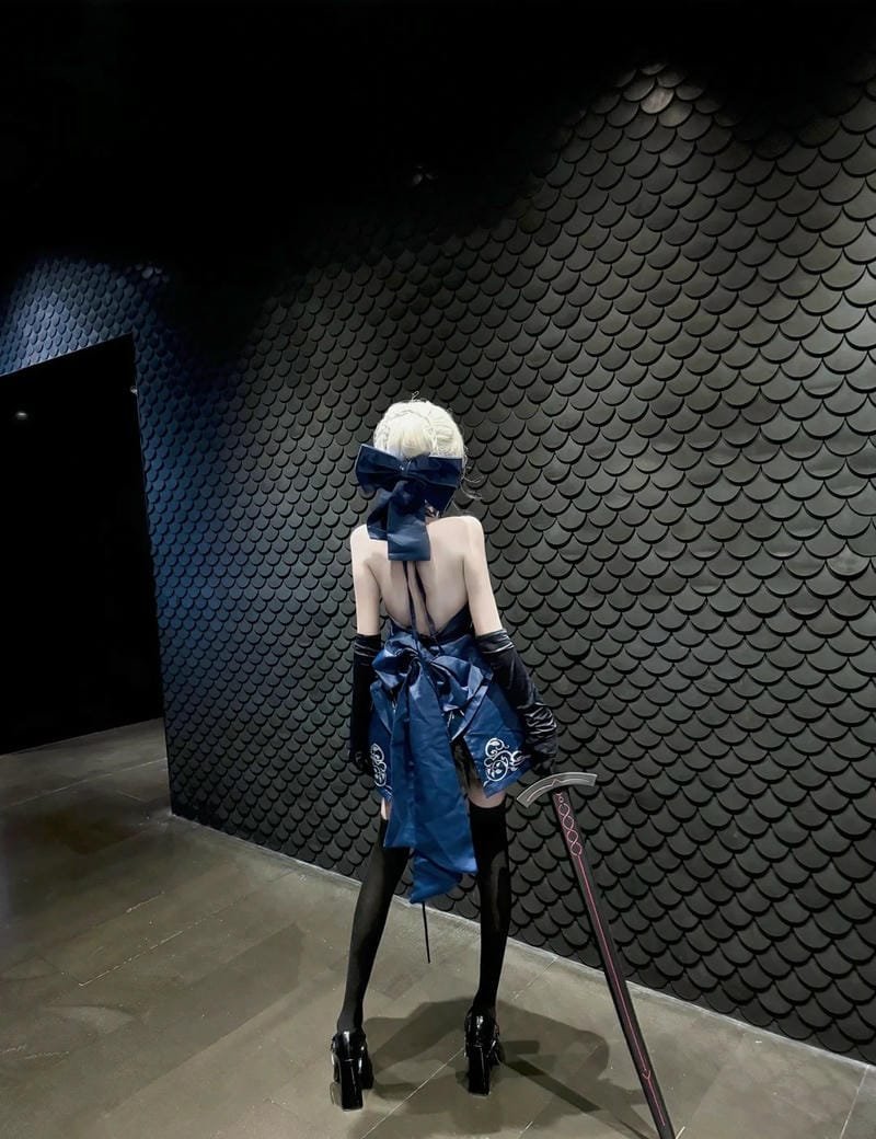 hình ảnh cosplay saber 1