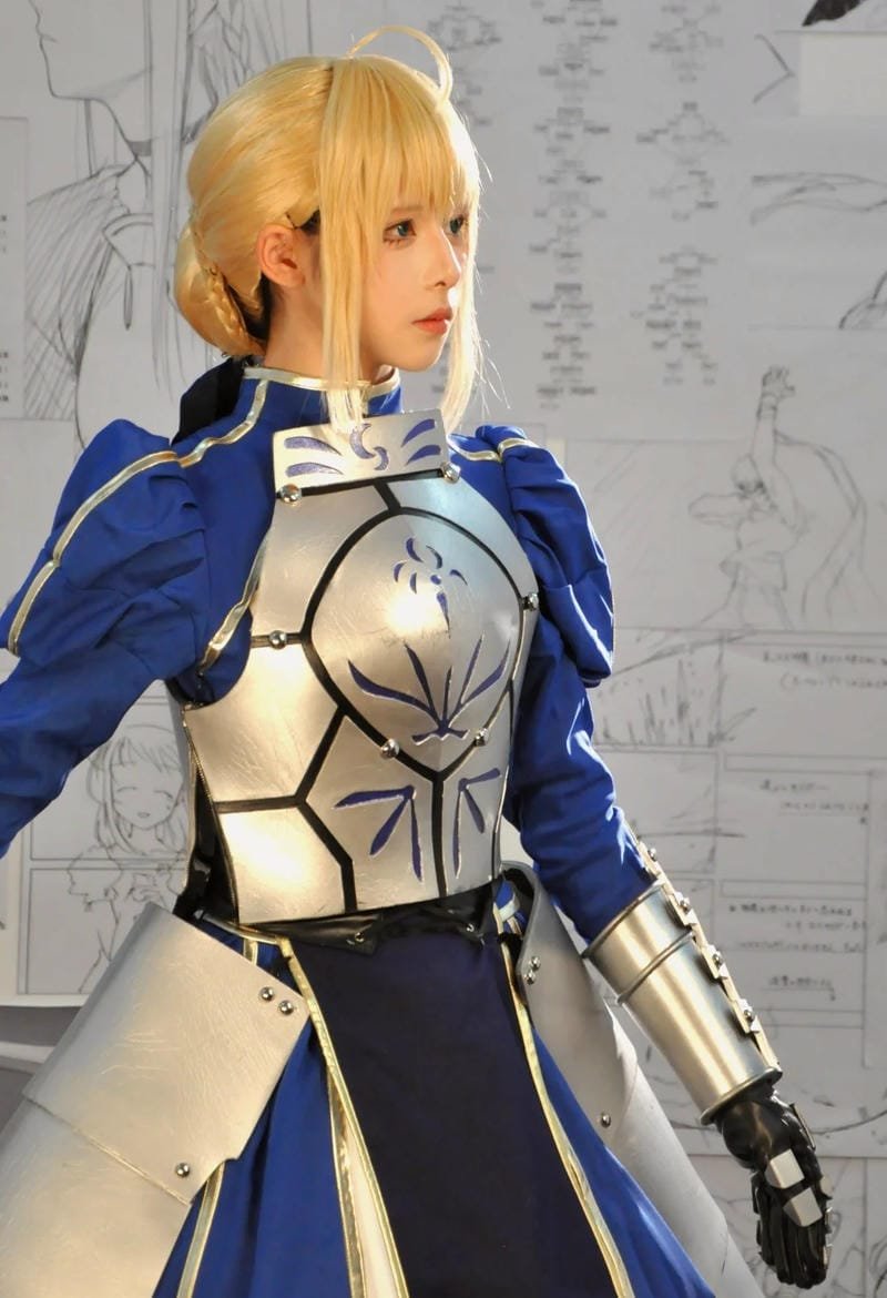 hình ảnh cosplay saber 11