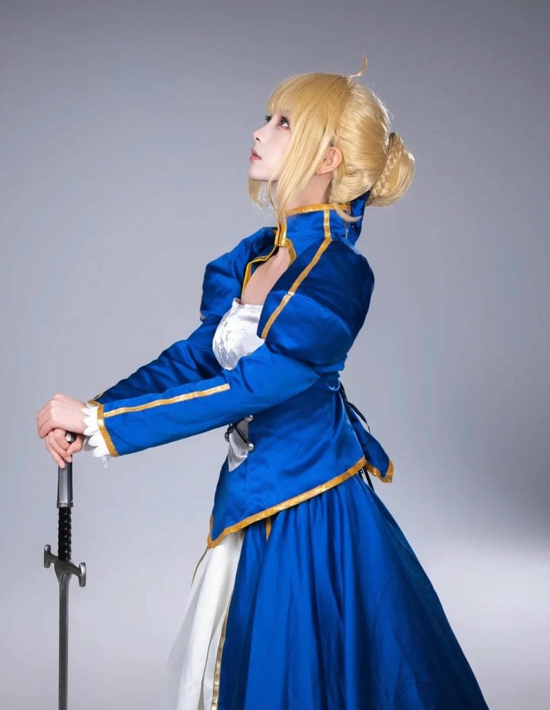 hình ảnh cosplay saber 21