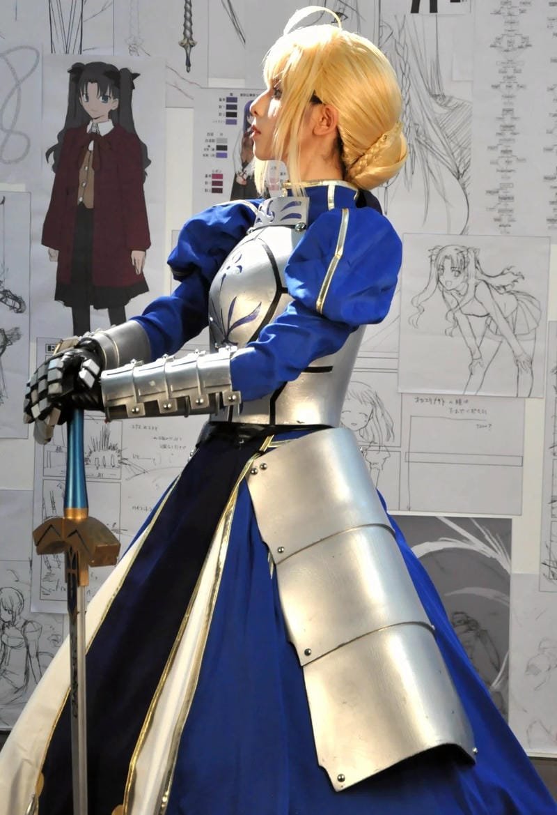 hình ảnh cosplay saber 5