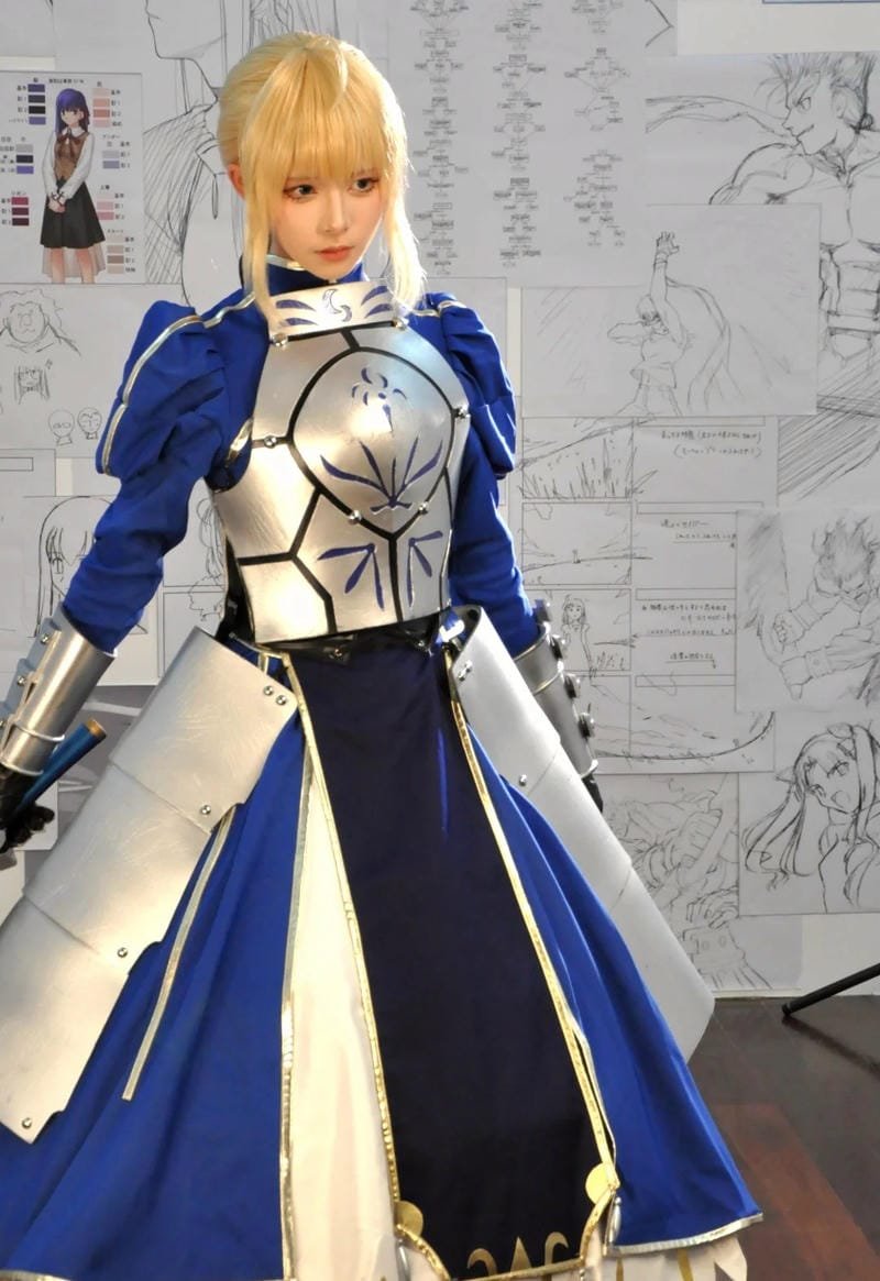 hình ảnh cosplay saber 6