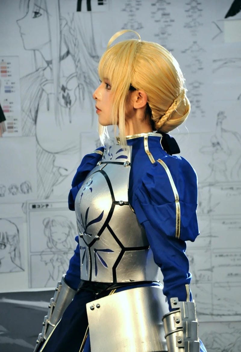 hình ảnh cosplay saber 9