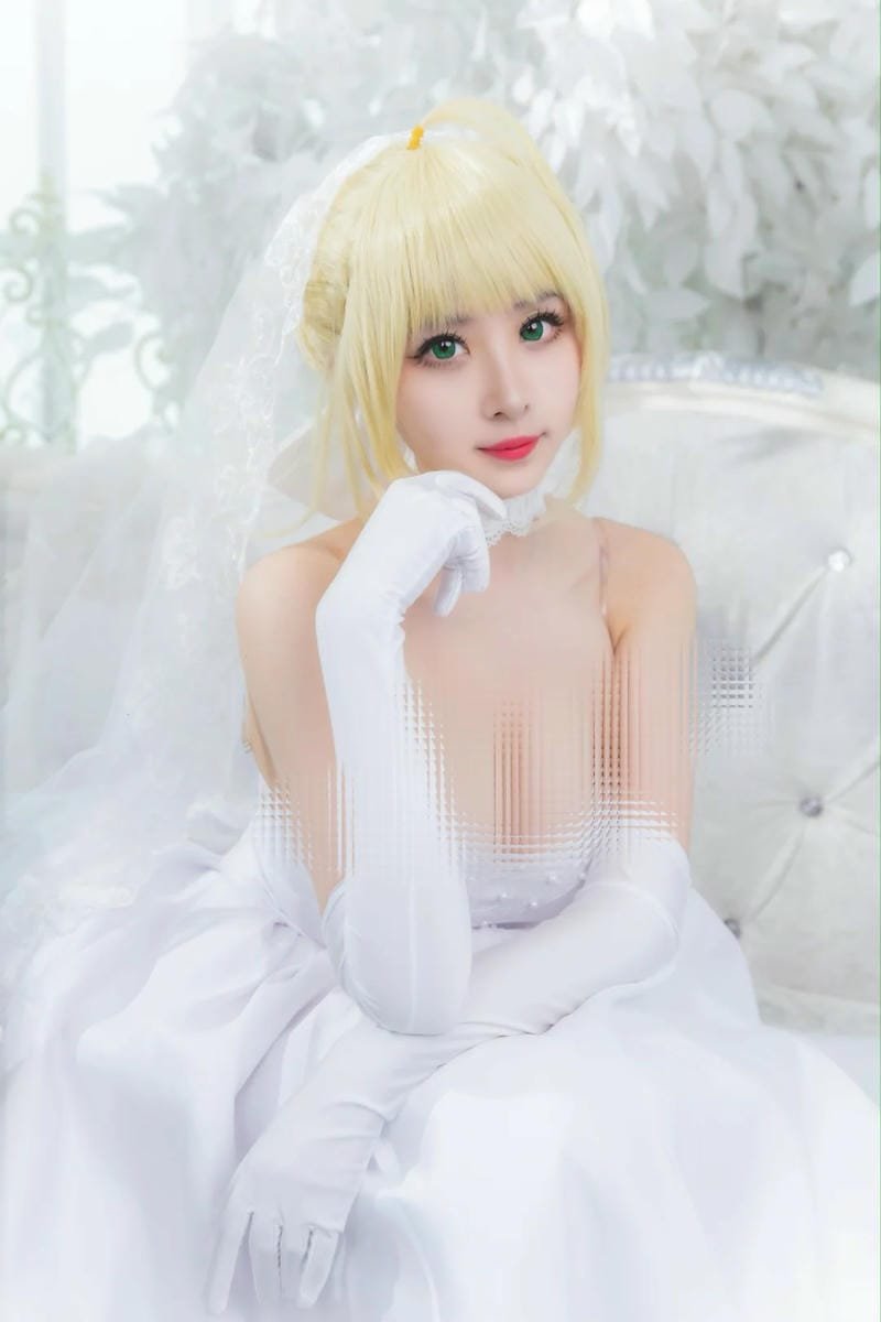 hình ảnh cosplay saber bride 30