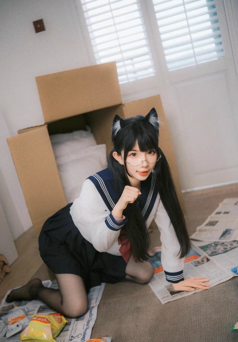 hình ảnh cosplay tai mèo 10