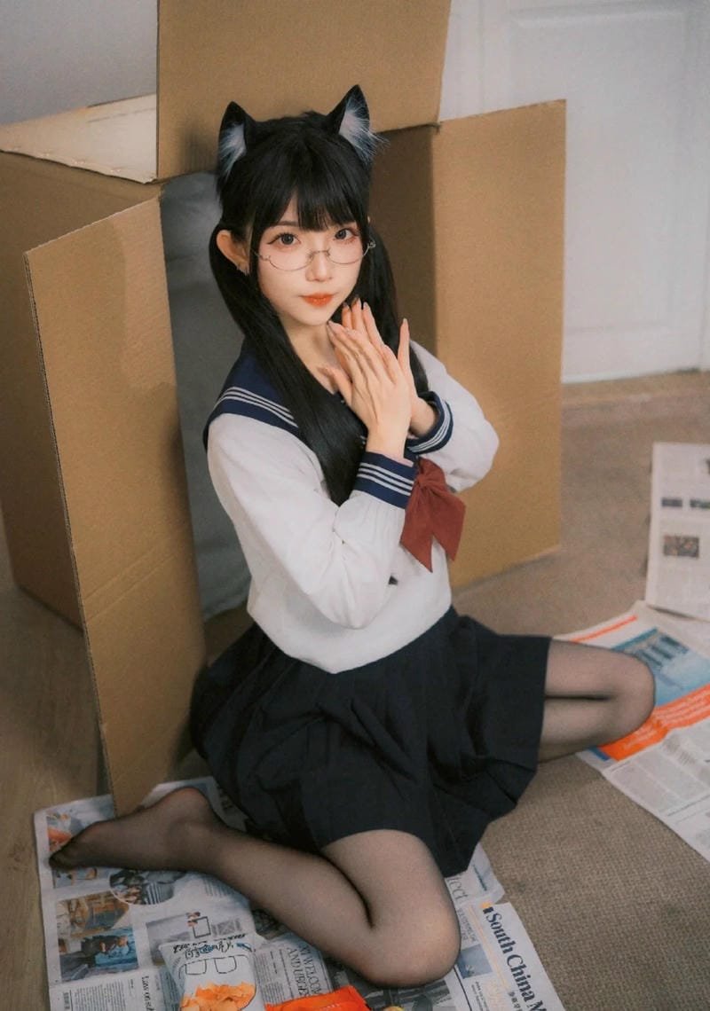 hình ảnh cosplay tai mèo 11