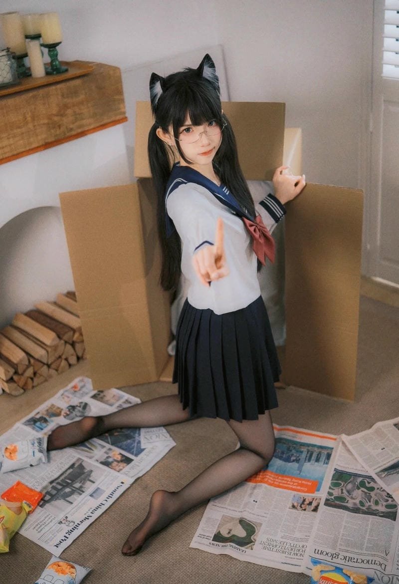 hình ảnh cosplay tai mèo 13