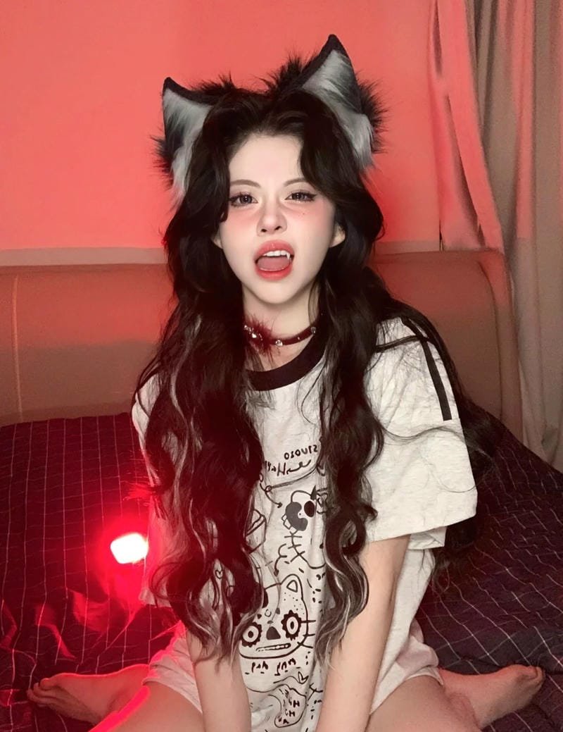 hình ảnh cosplay tai mèo 14