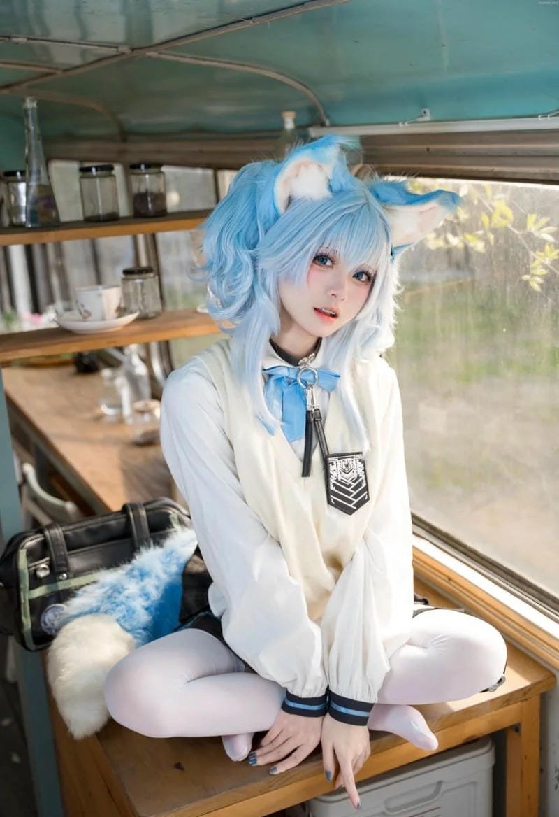 hình ảnh cosplay tai mèo 17