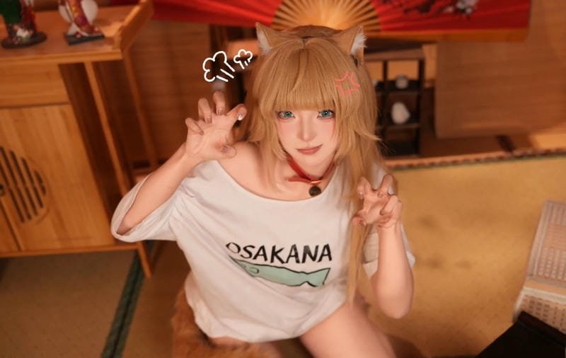hình ảnh cosplay tai mèo 25