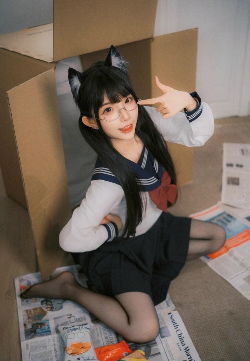 hình ảnh cosplay tai mèo 8