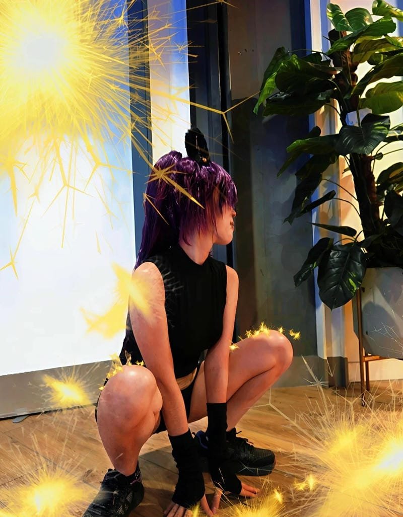 hình ảnh cosplay yoruichi 6
