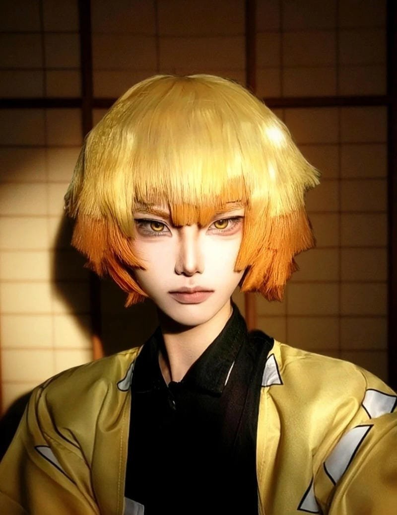 hình ảnh cosplay zenitsu 1