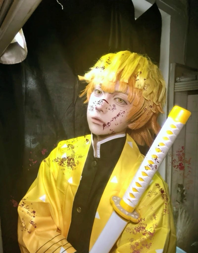 hình ảnh cosplay zenitsu 19