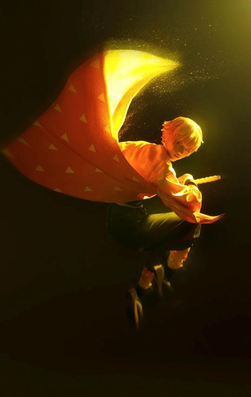 hình ảnh cosplay zenitsu 26
