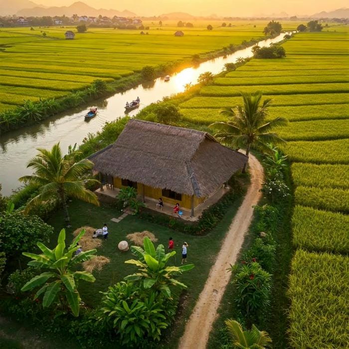 hình ảnh làng quê Việt Nam 13