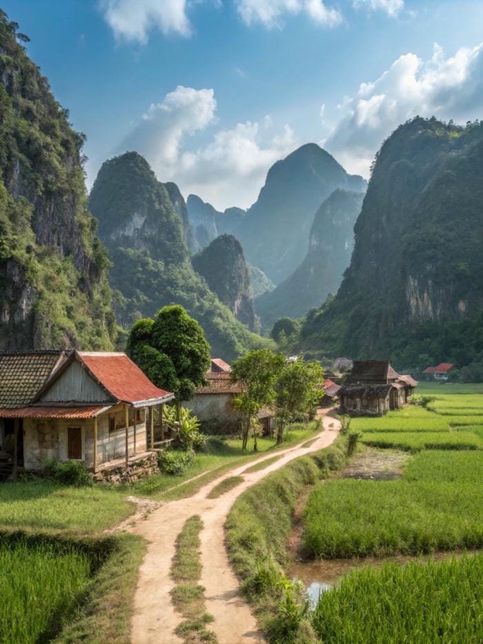 hình ảnh làng quê Việt Nam 18