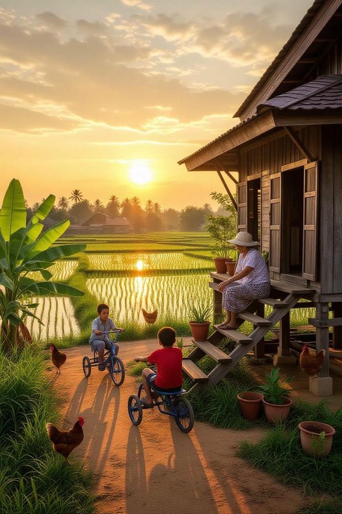 hình ảnh làng quê Việt Nam 30