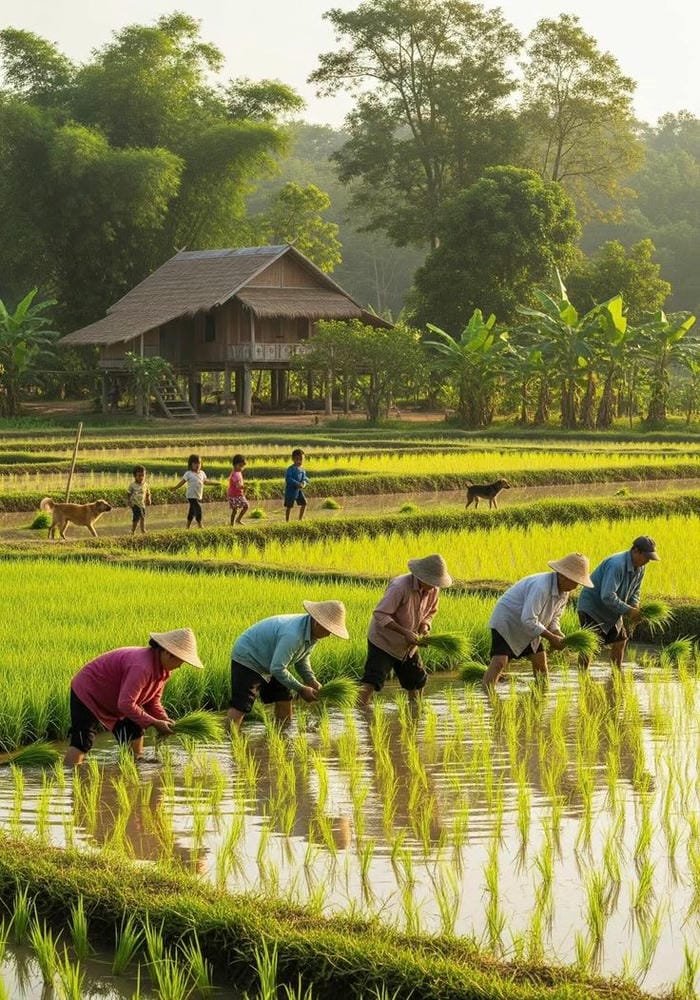 hình ảnh làng quê Việt Nam 7