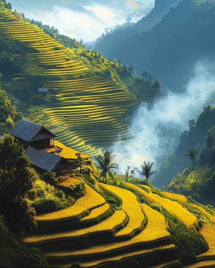 hình ảnh ruộng bậc thang Tây Bắc 16