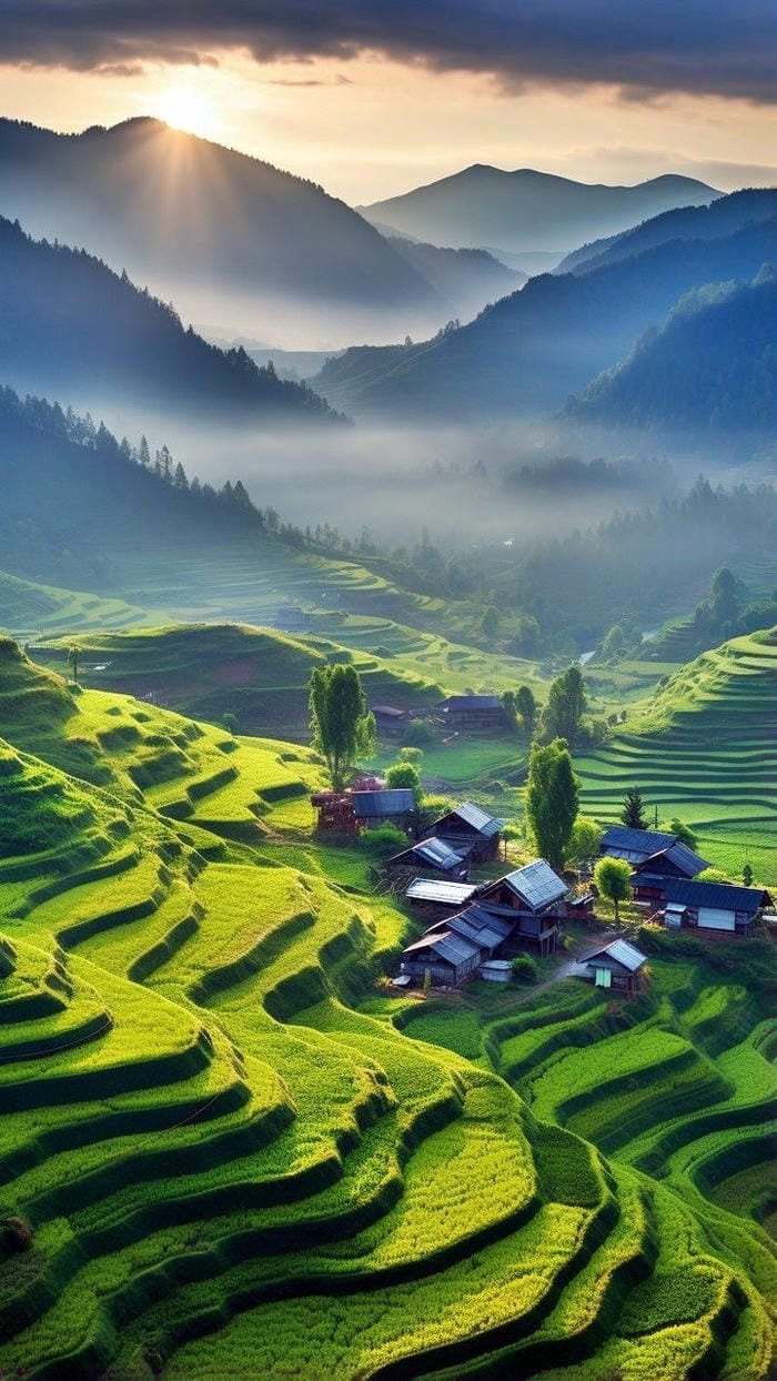 hình ảnh ruộng bậc thang Tây Bắc 30